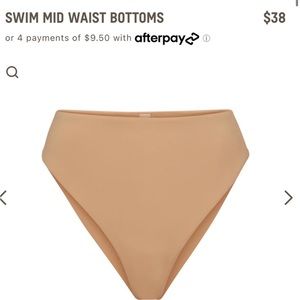 SKIMS Mid Waist Bottoms - S - Ochre